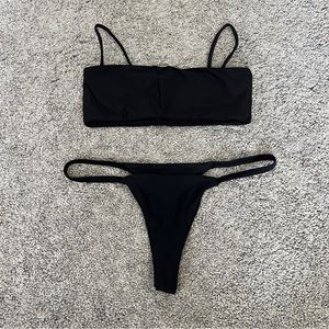 splash! hawai’i bikini set in black